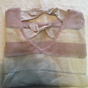 Now back stripes sweater